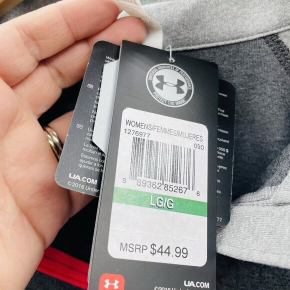 Under Armour Womens Size Large Freedom Tech Tactical Half Zip Pullover $45 2629 - Picture 8 of 11